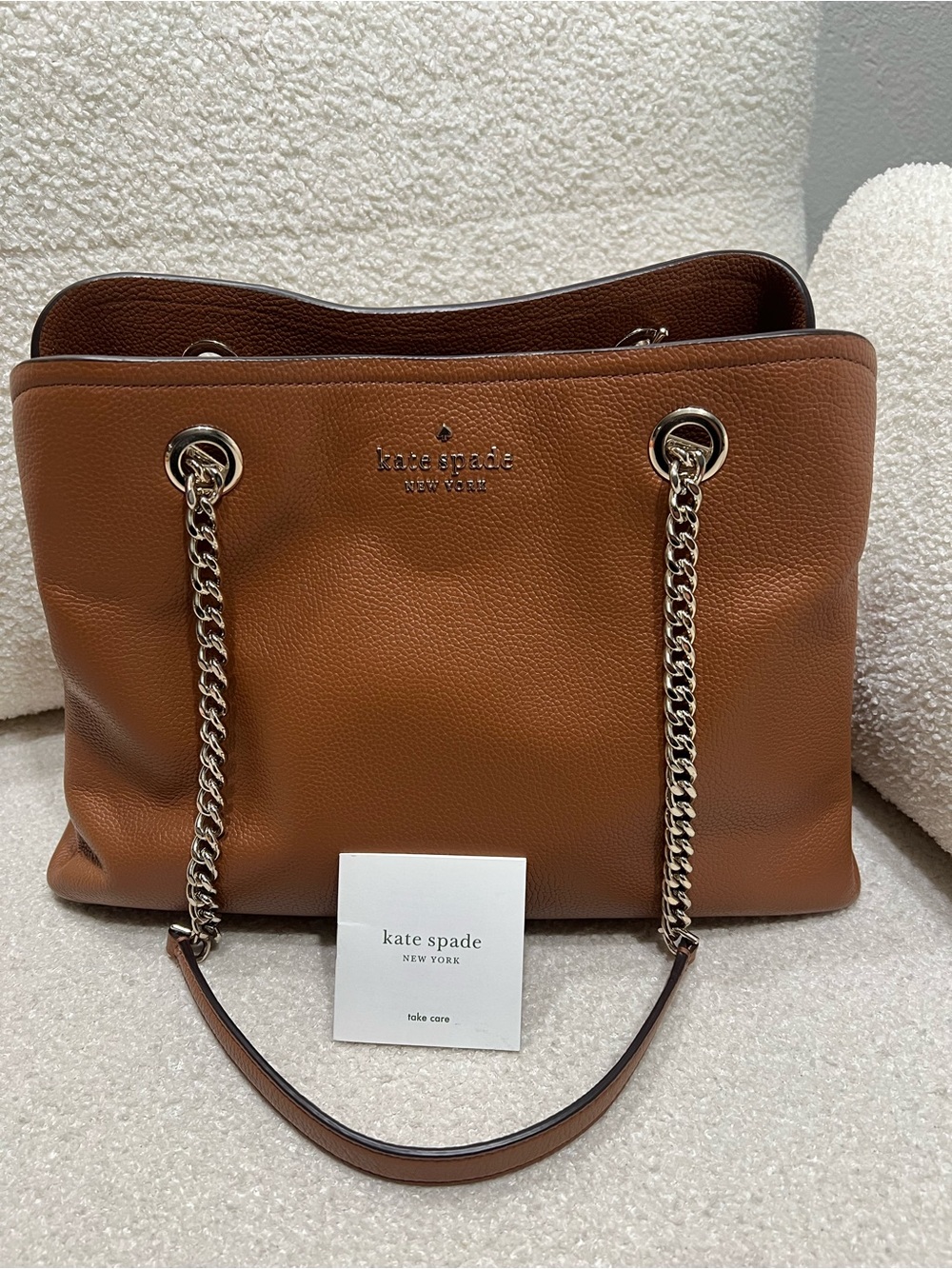 kate spade new york jordyn Medium Chain Handle Leather To